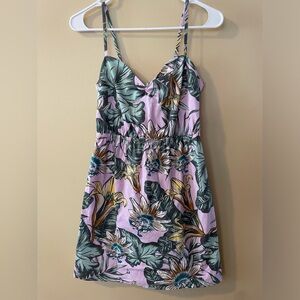 J Crew floral mini dress